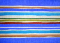 Striped fabric texture blue brown